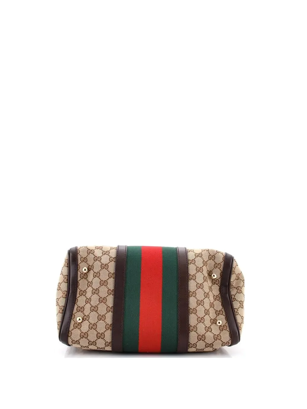 Gucci Vintage Web Boston Bag Gg Canvas #294552G13B